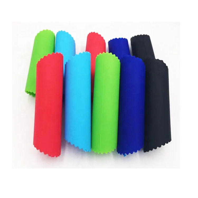 

Food Grade Soft Roller Tube Silicone Garlic Peeler for Household, Green,sky blue,blue,red,black