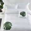 Hotel And Home Bedding Cotton Down Proof White Duvet Cover
