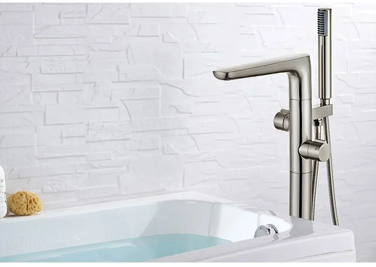 2020 best sale shower mixer faucet handle bathroom banera shower faucet freestanding bathtub faucet