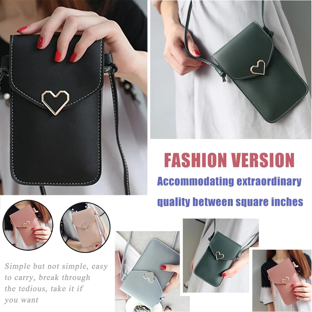 small crossbody phone bolsa