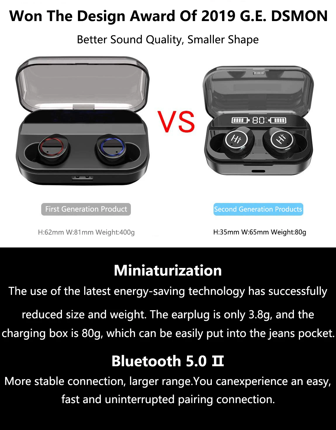 Cheap hifi earphone headphone wholesale oem earbuds handsfree headset wireless earphones with mic - ANKUX.COM