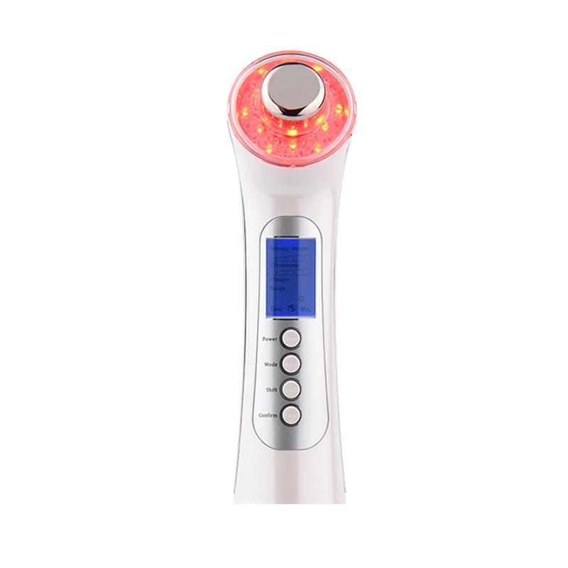 

Hottest Products Beauty Face Multifunctional Skin Care Beauty Device, White, pink , red