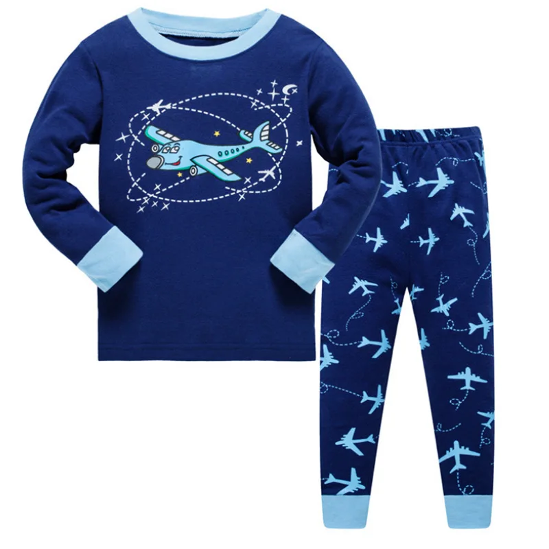 

High quality kids clothing cotton winter pajamas custom boys girls sleepwear custom kids pajamas