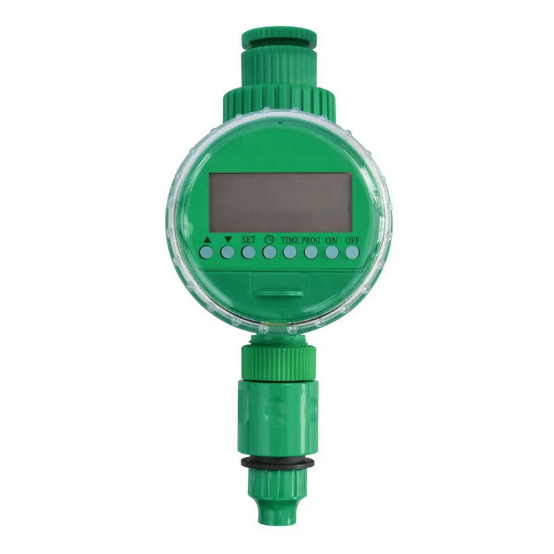 

New Design Outdoor Yard Electronic Automatic Water Timer Garden Watering Irrigation System Sprinkler Control Timer, Green