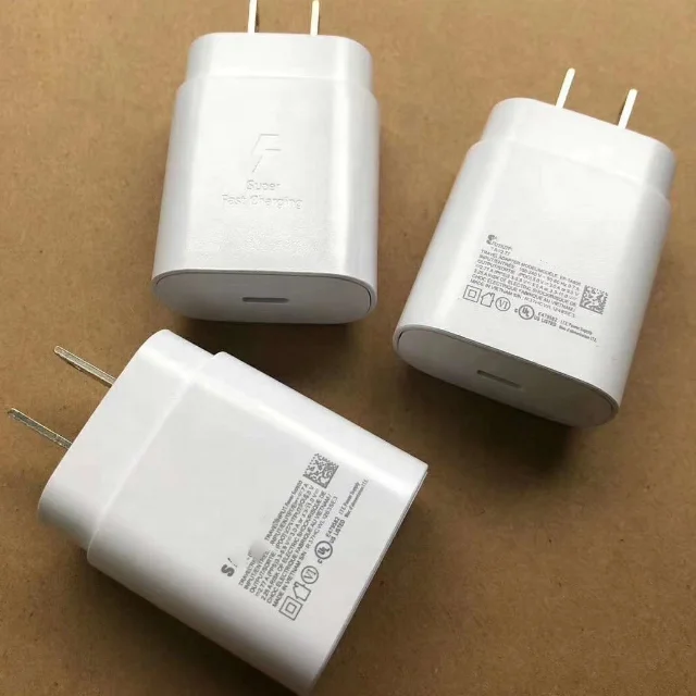 
For samsung charger original fast charger for samsung s6 s7 S8 S9 S10 Note 8 9 10 30 A50 A70 A90 A80 wall charger 