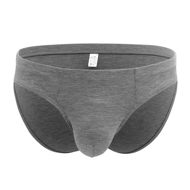 Breathable Mesh Silk Men Underwear Bamboo Fiber Male Sexy Bikini Briefs ...