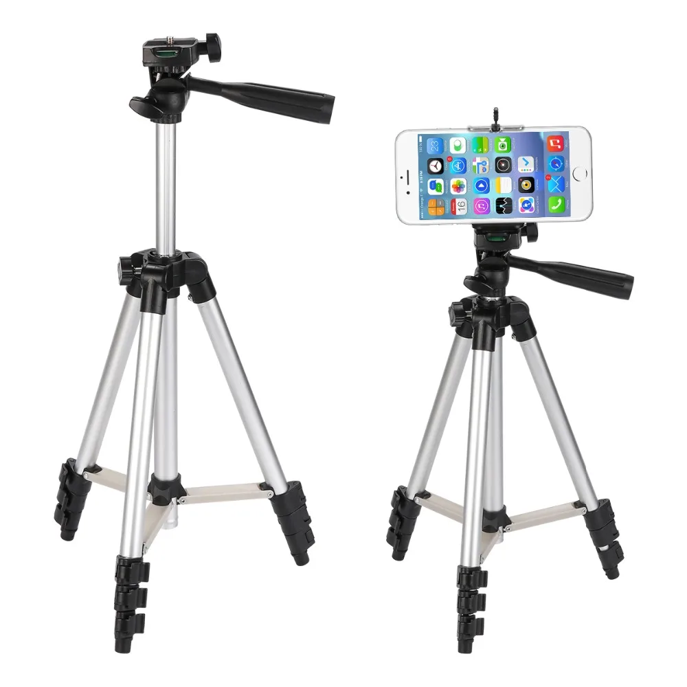 

Light Weight Aluminum 3110 Camera Tripod Stand Foldable Flexible Smartphone Tripods