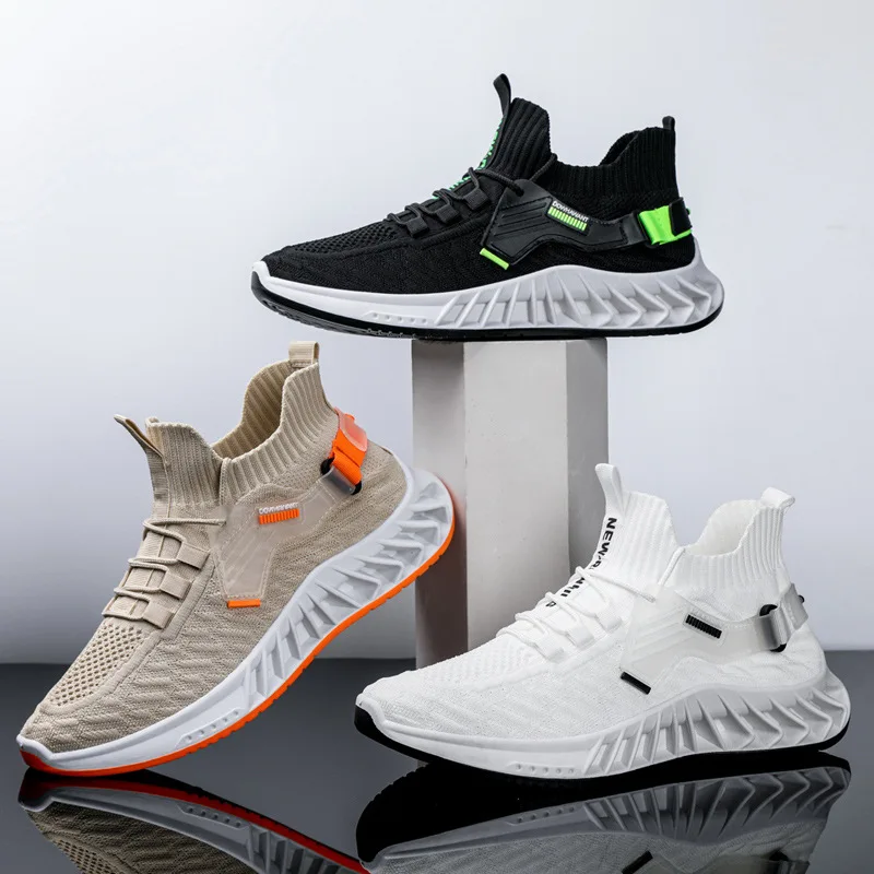 

Summer new fashion custom sports shoes men breathable non-slip men's shoes