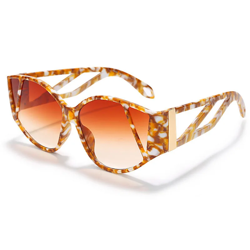

Fashion Elegant New Design Women's Cat Eye Sunglasses Ins Style Tinted Gradient UV400 Sun Glasses Sunglasses