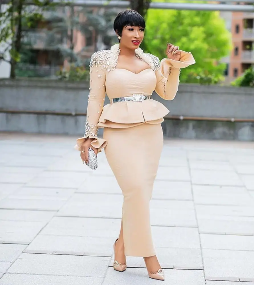 

Space layer African best-selling fashion dress with diamonds, As showed
