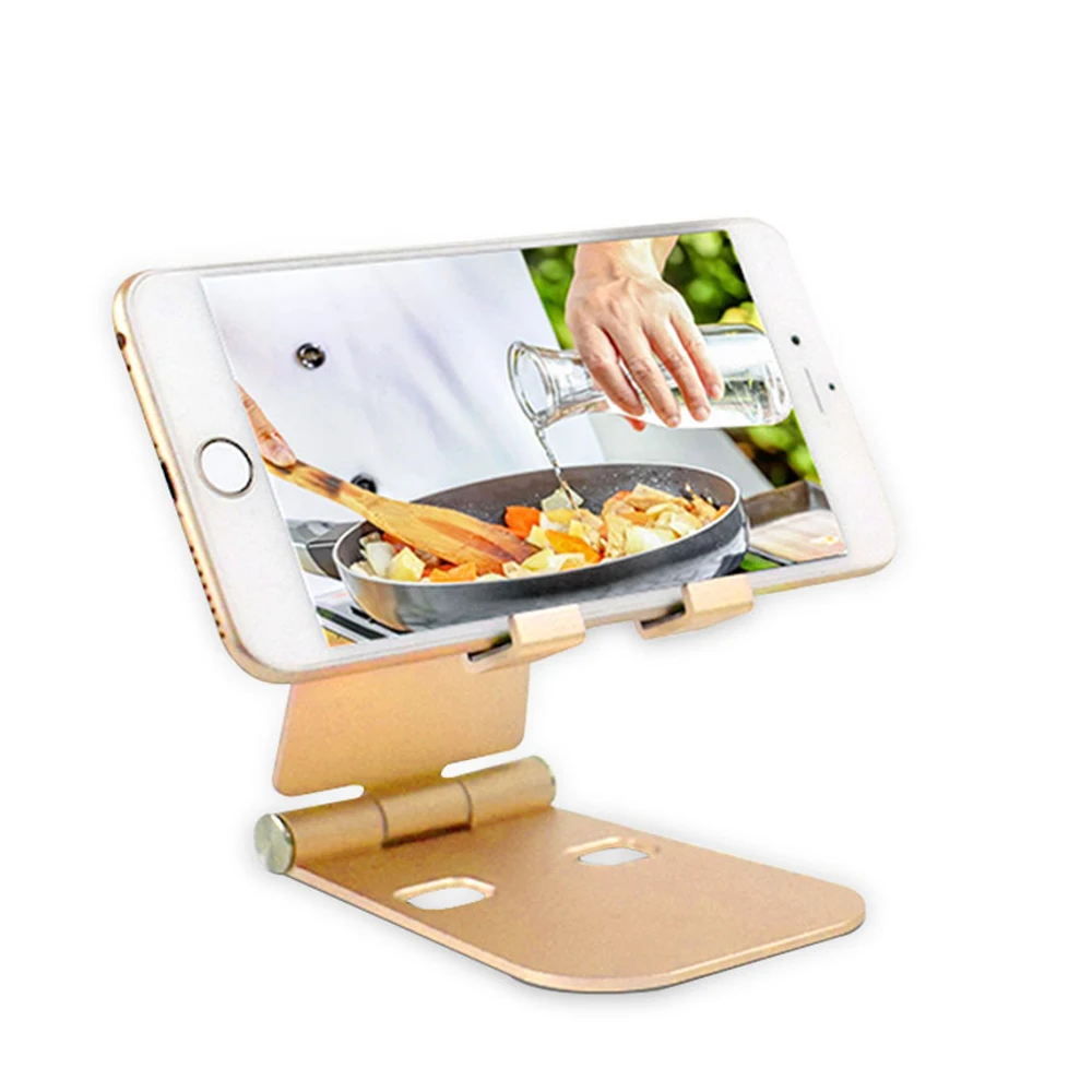 

2021 Metal Desktop Tablet Holder Table Cell Foldable Extend Support Desk Mobile Phone Holder Stand Adjustable