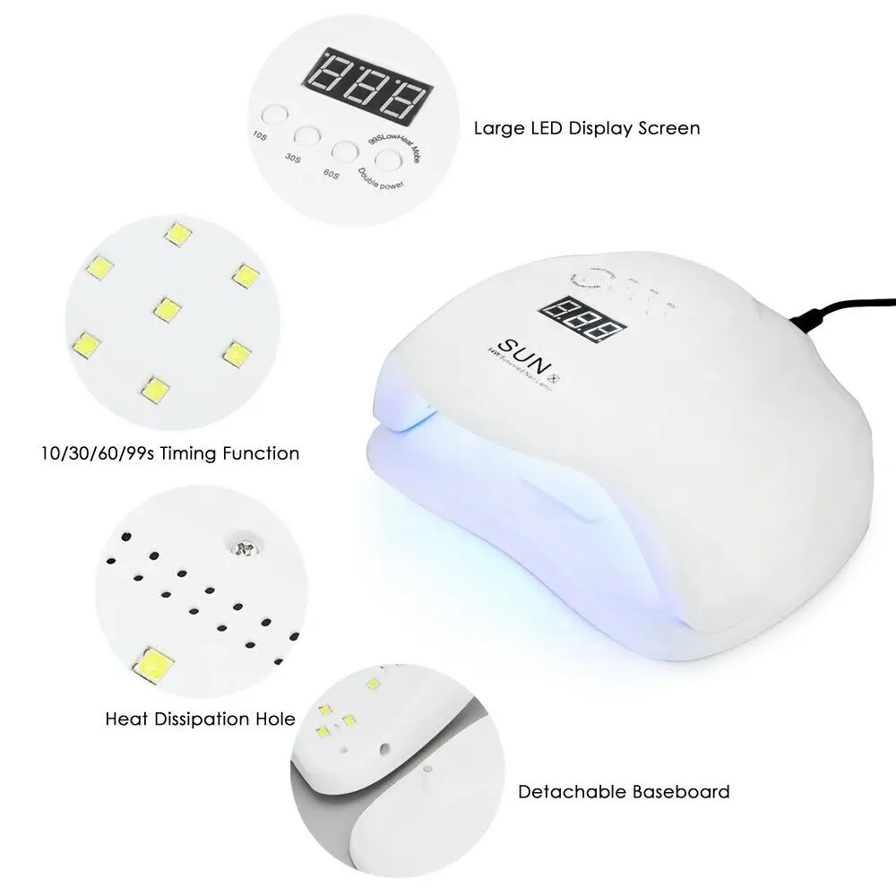 
Professional Uv Nail Lamp 54W, Hot Selling Nail Polish Led Lamp Nail 54W 