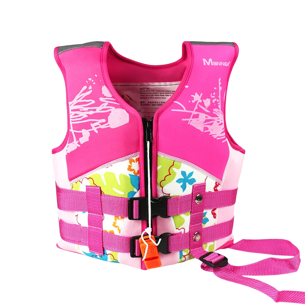 

Kids Swim Vest Life Jacket - Boys Girls Flotation Swimsuit Buoyancy Swimwear, Customized color