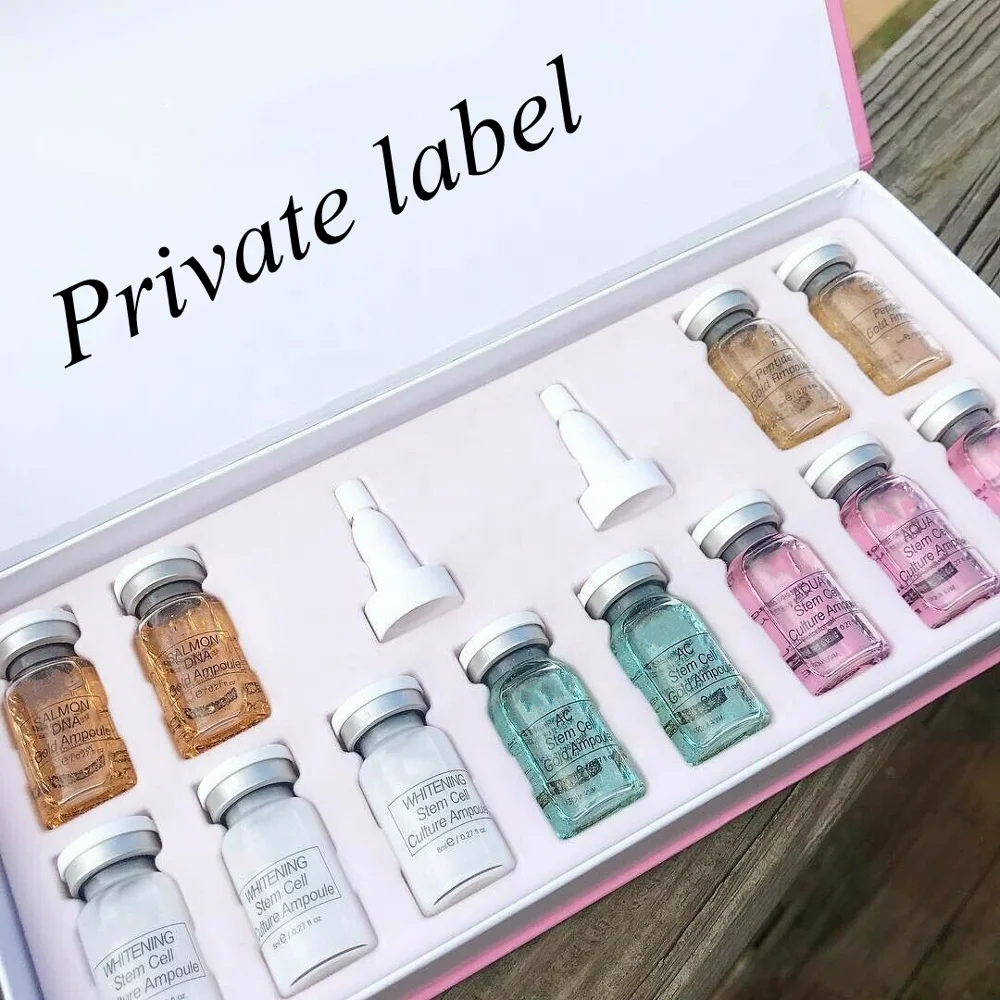 

Private Label Wholesale Stem Cell Ampoule, Skin Care Moisturizing Firming Anti Aging Serum