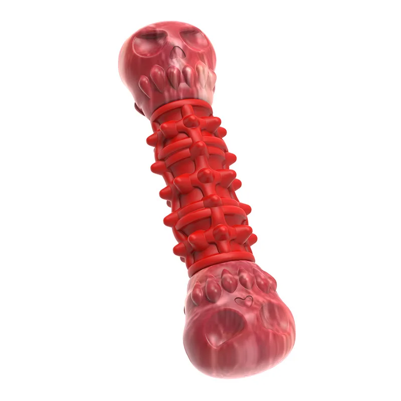 

Pet Rubber Bones Pet Dog Chew Toy Bite Resistant dog toy pet