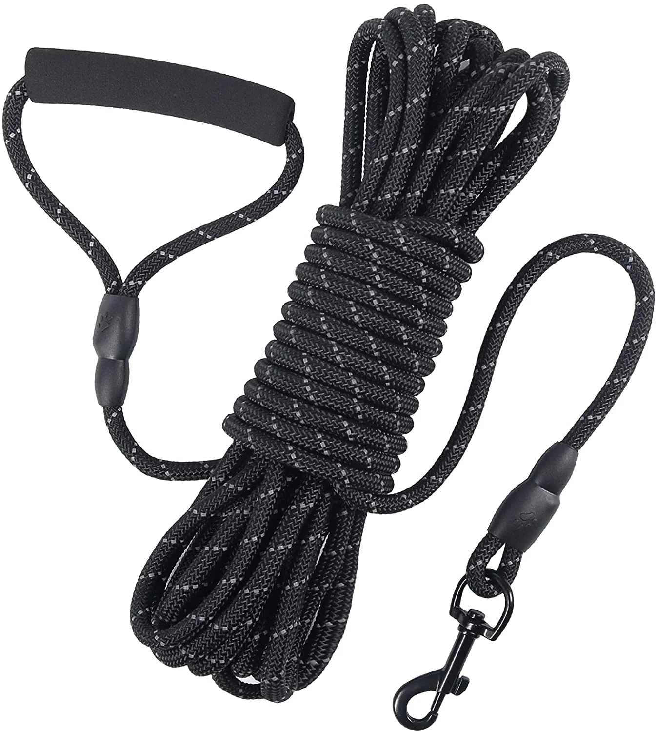 

Custom Tactical Travel Long Pet Mascotas Jogging Nylon Reflective Rope Climbing Service Dog Leash Leads, Picture shows