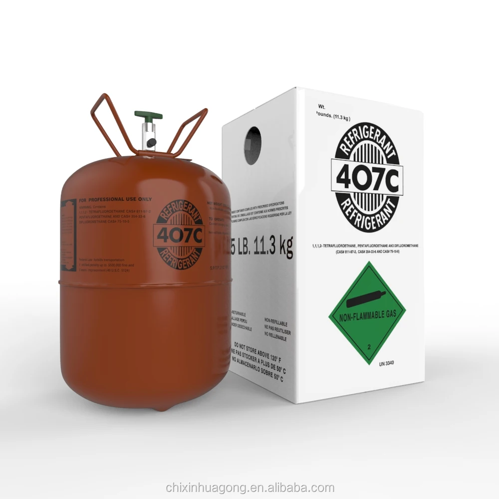 Gas Refrigerant R407c Refrigerant Gas Manufactures R407 Gas Price In 11