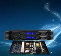 

4600w 2CH 1U High performance Class-D professional digital audio power amplifiers with display for concerts theaters KTV