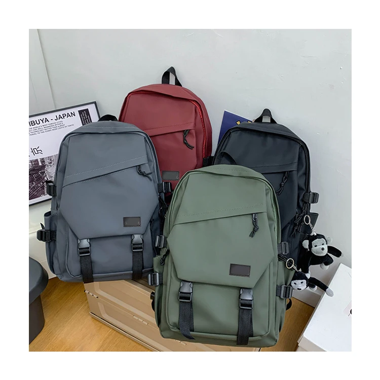 

Fashionable Multi-pocket College Student School Bag Big Capacity Trend Unisex Travel Backpack Polyester Fashion Oxford Geometric