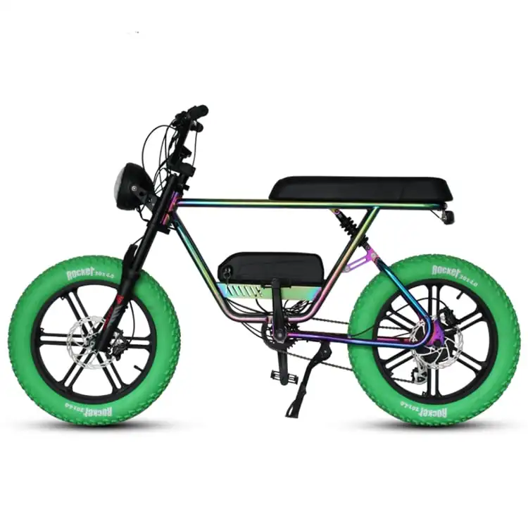 

Cheap 48v 750w 1000w Full Suspension Mountain Moped Fat Tire Electric Bicycle Bike, Customizable