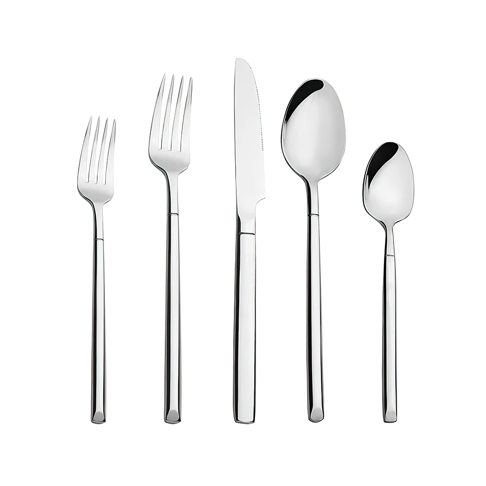 

Fast shipping for hotel weddings 304 stainless steel silver cutlery set