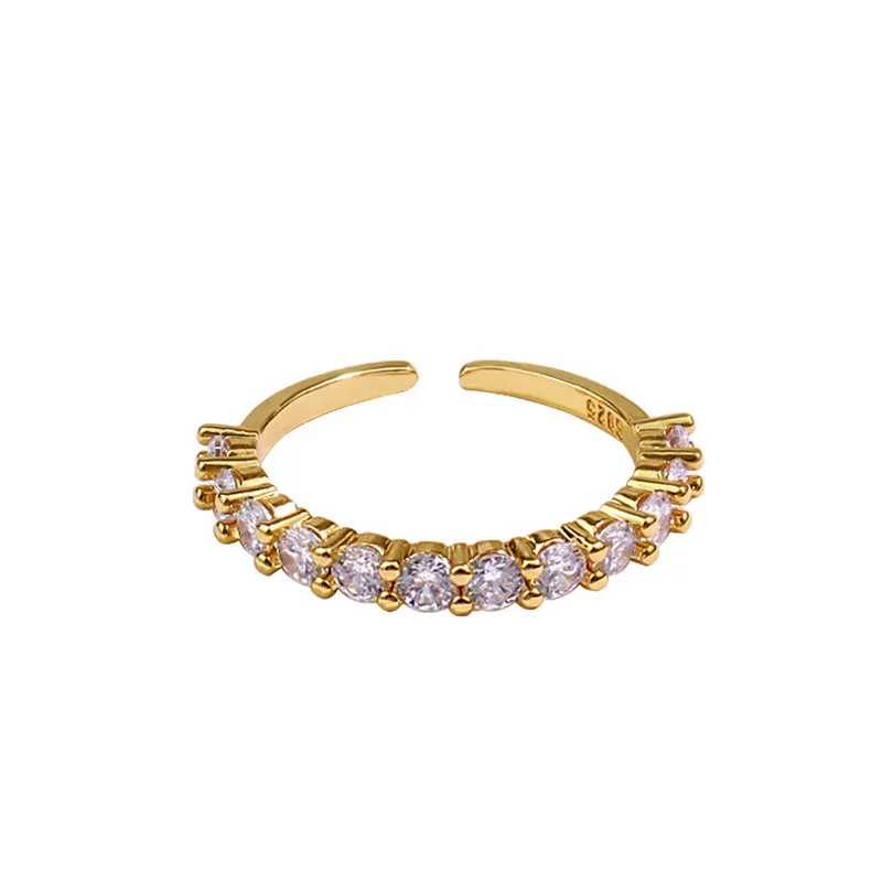 

Factory wholesale 18K gold Women Fashion Jewelry Moissanite Diamond rings