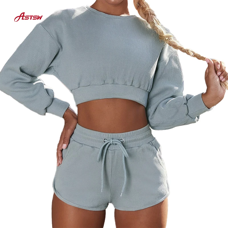 

Manufacture Wholesale Luxury Cotton Blend Women Workout Apparel Skin Friendly Shorts Gym Suit