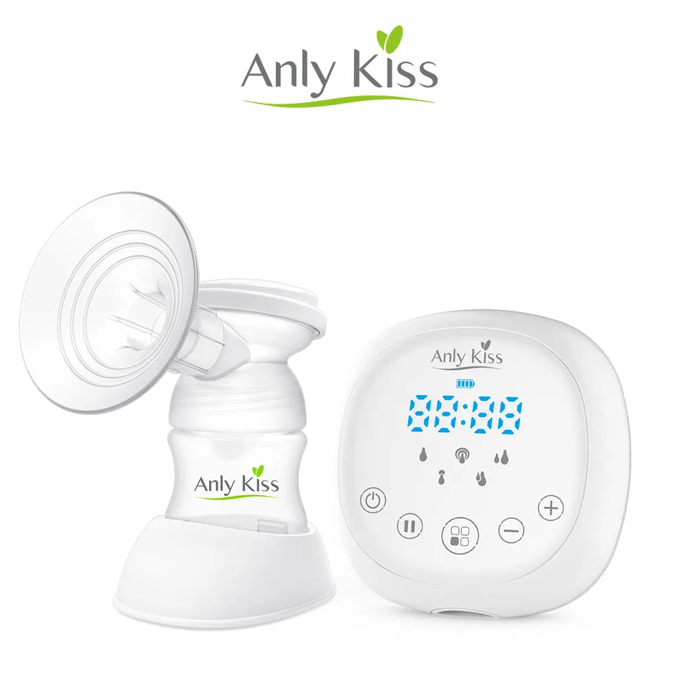 

2020 Portable Electronic Suction Milk Pump Rechargeable Breast Pump with 150ml Feeding Bottle Set