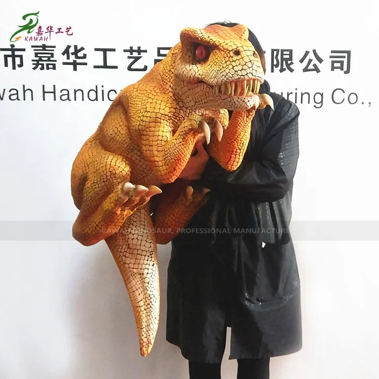 

KAWAH Realistic Amusement Park Animal Dinosaur Costume Puppet for Kids