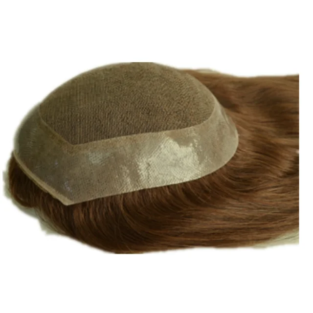 

Top Quality 100% Chinese Human Hair Toupee Full Lace Human Hair Toupee for Women
