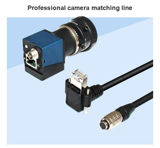 Industrial Camera Trigger Assembly Line Basler Haikang 6pin I/o Cable