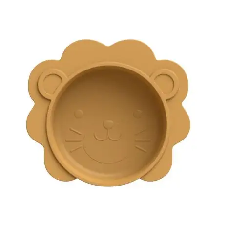 

2021 new product funny child feeding silicone bowl with strong suction cup, As picture