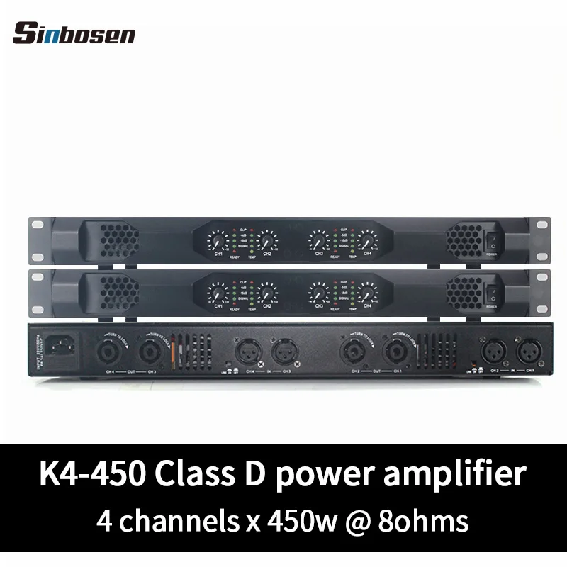 Sinbosen 4 Channel Professional 1000w Sound K4-450 Home Theatre System ...