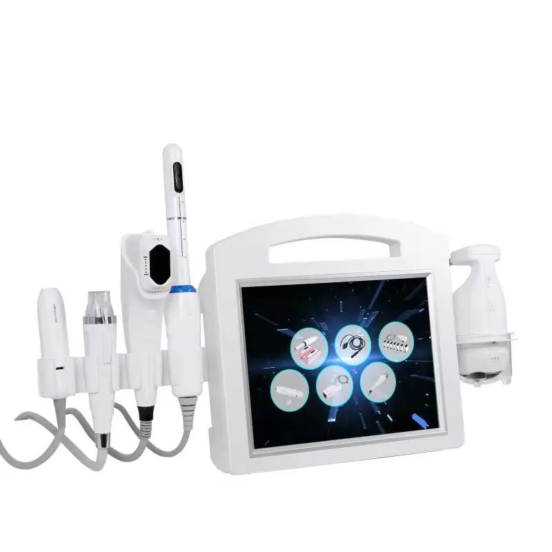 

6 in 1 4D HIFU & Liposonic & Radar Carving & Privacy & Detection Function & RF Machine