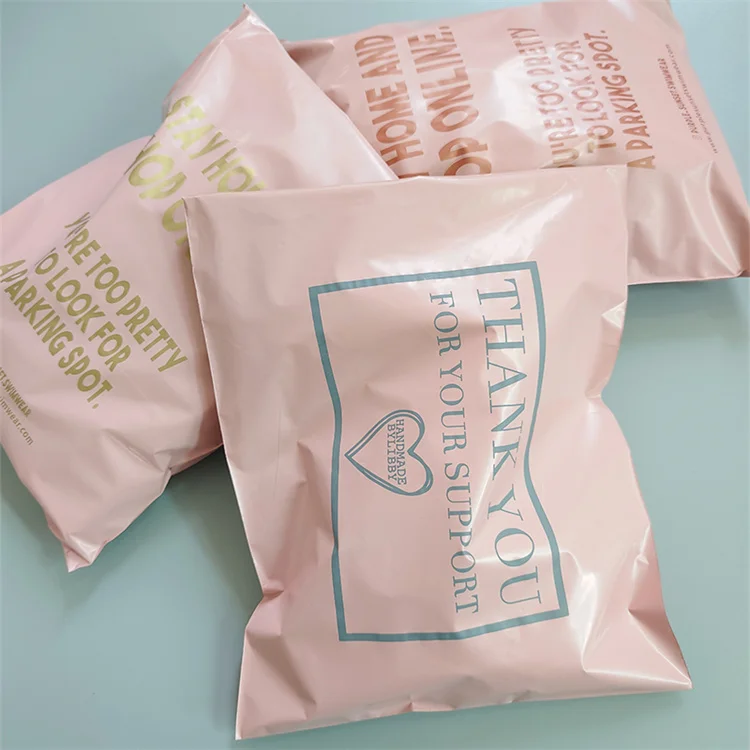 

New Design Mailing Packaging Poly Large Silver Small Pink Mail Bag