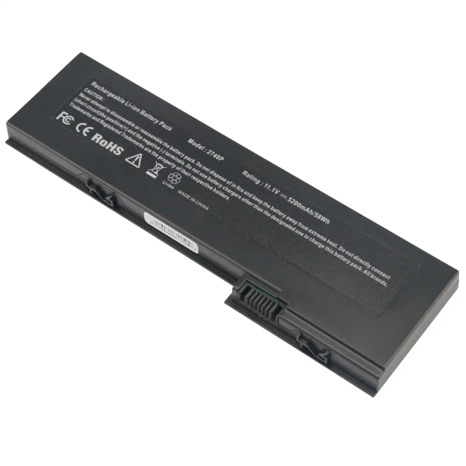 6 Cells Laptop Battery For Hp 2740p 2730p 2760p Hstnn-cb45 Hstnn-ob45