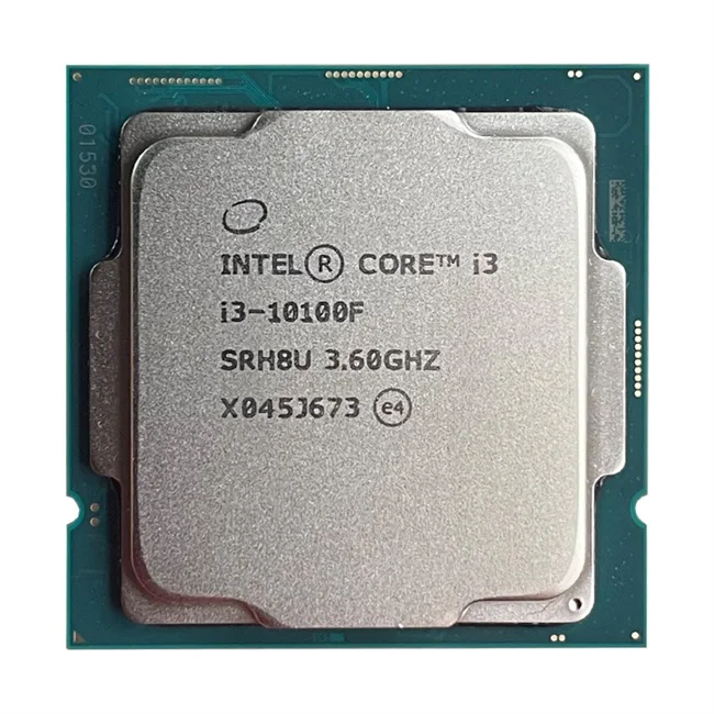 

New Tray Quad-Core Core I3 10100 10100f 10105 10105f 6MB LGA Desktop CPU Processors Chipset
