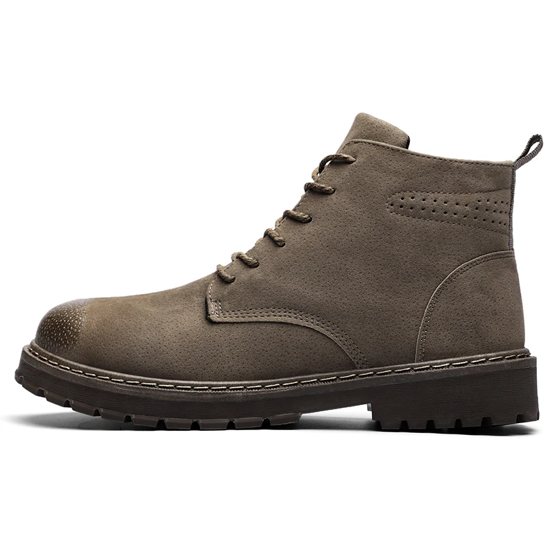 

Newest comfortable boots mid-boot trendy street shoes for men