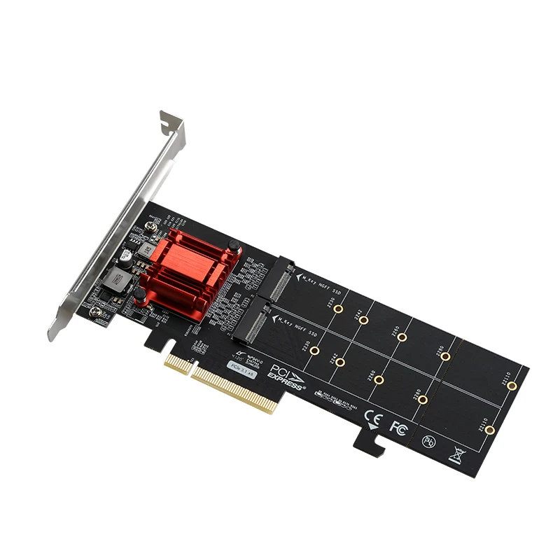 

Yujie Brand Green Yellow 1G 10G 10Gbps Mini M.2 Pcie Ssd Adapter