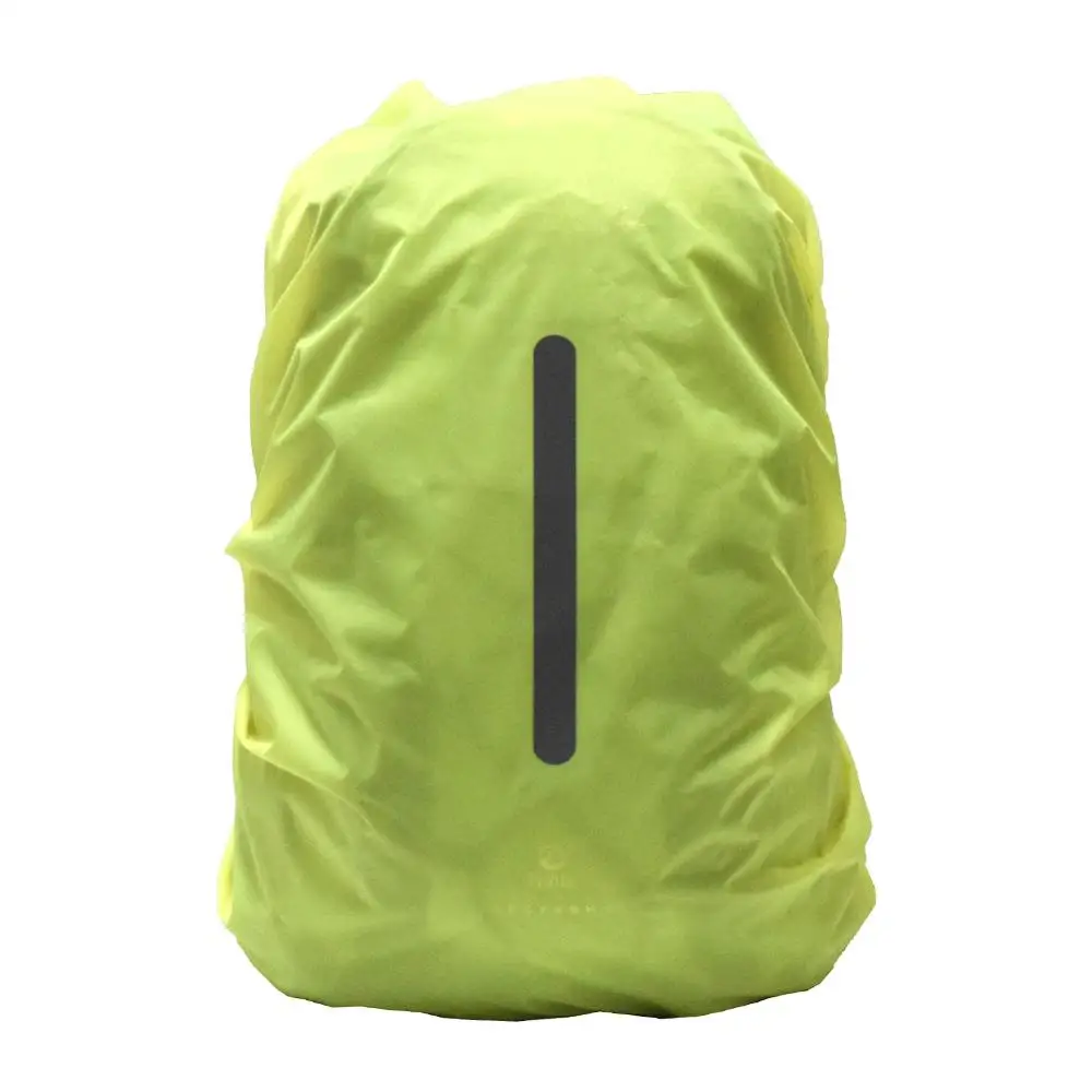 

New Design Reflective Lightweight Portable Backpack Green L 60 Liter Waterproof Bag Reflective Rain Cover, Black,red,orange,yellow,green,blue,purple,gray