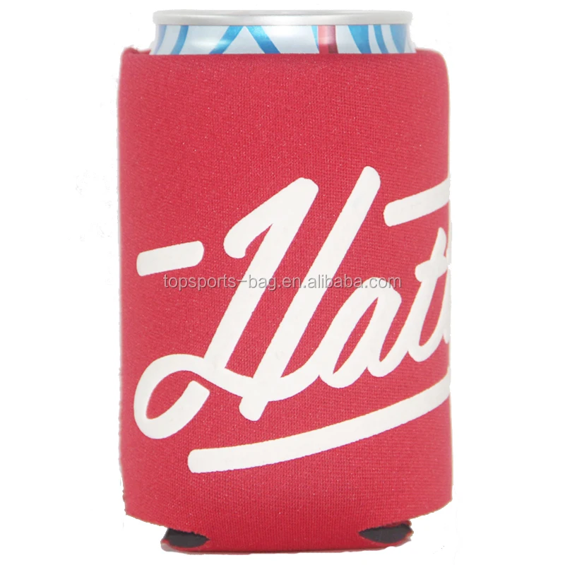 

12 oz Personalized Custom Foam Printing Neoprene Beer Cooler Bag Can Sleeve