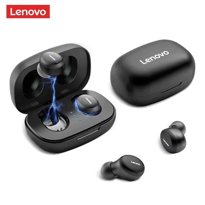 

Original TWS Earphones for Lenovo H301 BT5.0 Earbuds Wireless Charging Box 9D Stereo Waterproof Headsets With Noise Cancelling