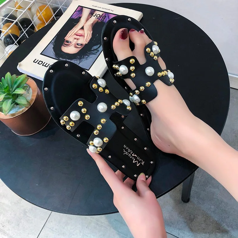 

women summer beach slippers women shoes 2020 new arrival flat woman sexy slippers