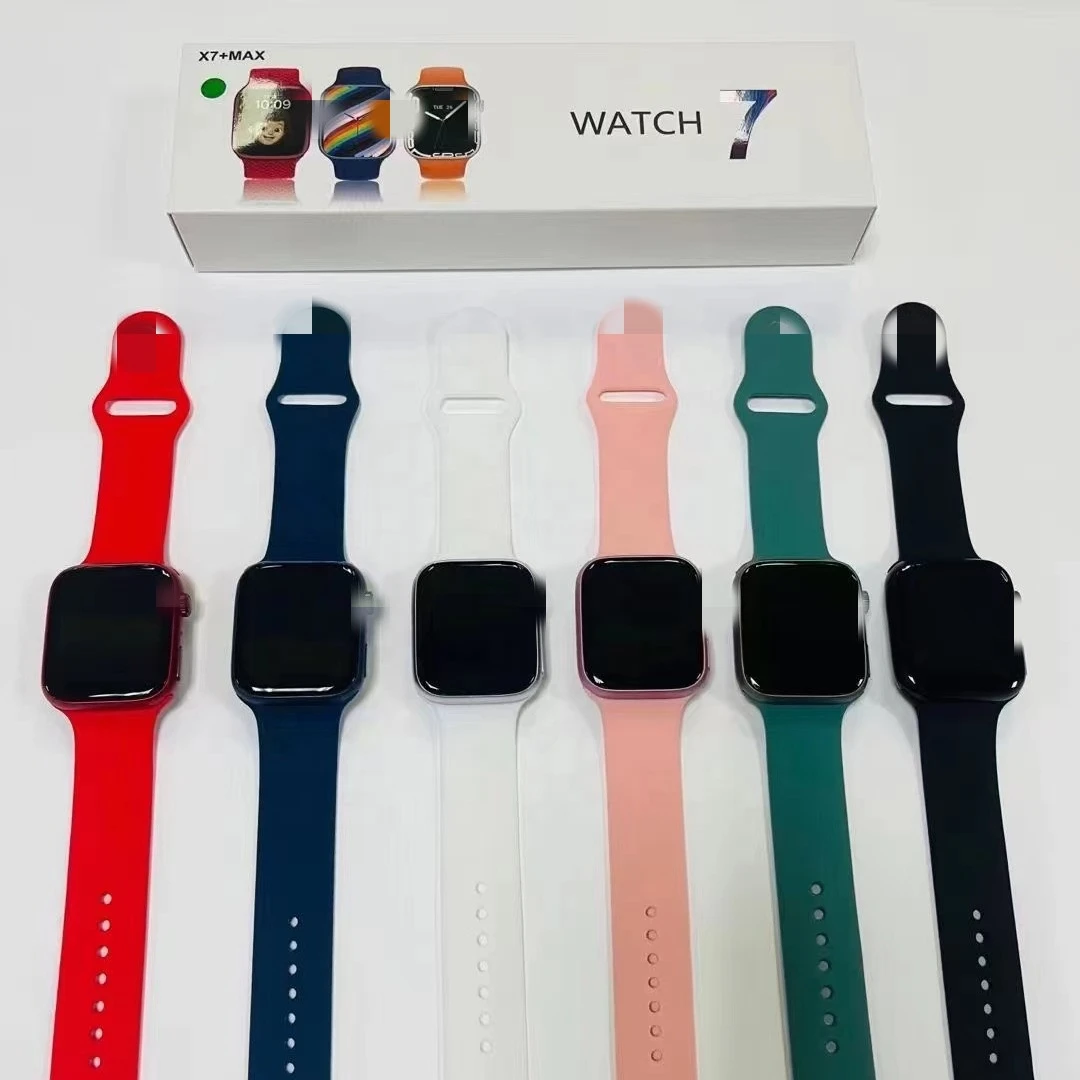

2022 Hot Smartwatch X7 Pro Max Smart Watch X7+max Smart Watch Series 7 Bt Call Full Touch Heart Rate Watch 7
