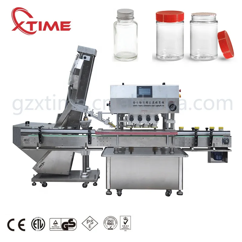Automatic Linear Plastic Jar Capping Machine Speed In 3060 Bottle Screw Capping Machine Buy