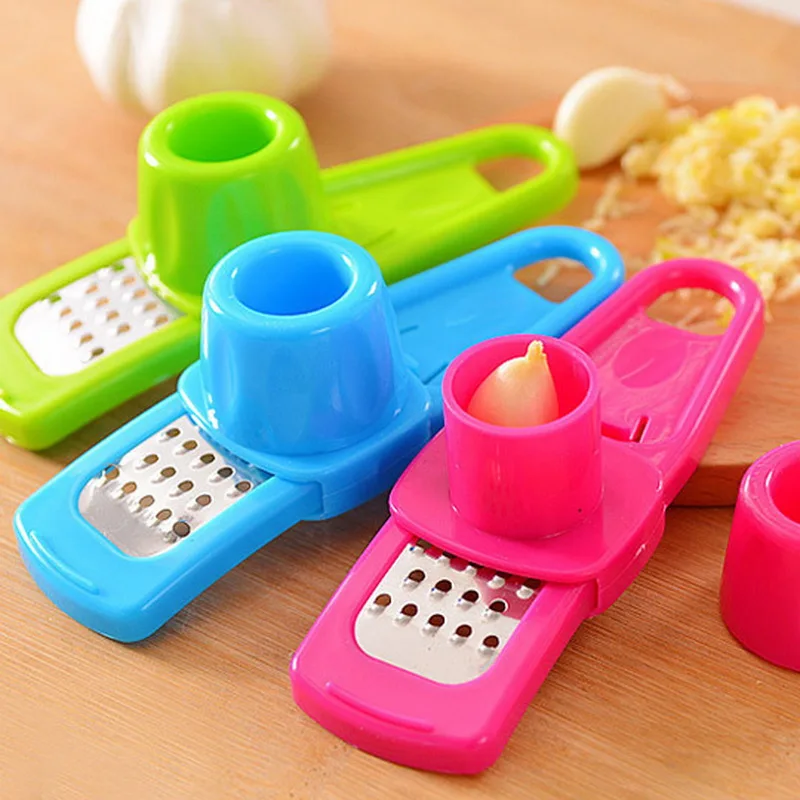 

2021 Multi functional Kitchen Cooking Gadgets Mini Cutter Ginger Garlic Slicer Hand Grater multi slicer and grater, 2colors