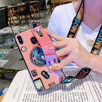 

Necklace Chain Crossbody Phone Case Fashion Camera Design Mobile Phone Case with Hand Strap For iPhone XS MAX