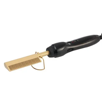 Hot sale Professional Small Temple Comb with brass teeth and copper spacers