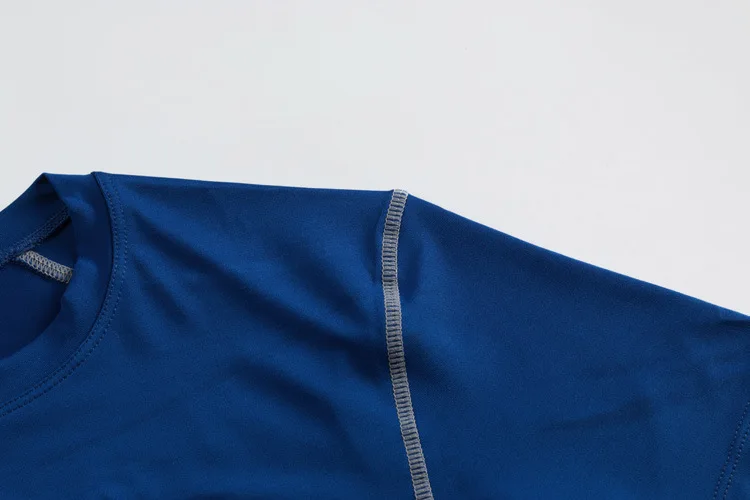 
Custom sublime print no logo solid neon color white grey blue gym wear training athletic work men running t shirt without label 