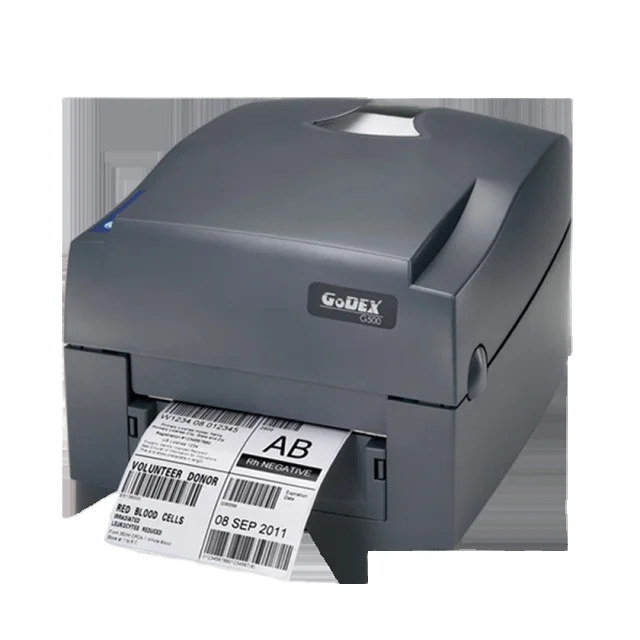 

Original Brand New Genuine GODEX G500U 4 inch Thermal Transfer & Direct Thermal 203dpi Desktop Label Barcode Printer